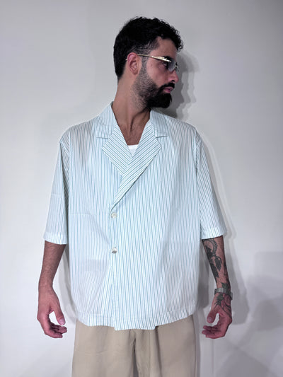CAMICIA DOPPIOPETTO WHITE GREEN